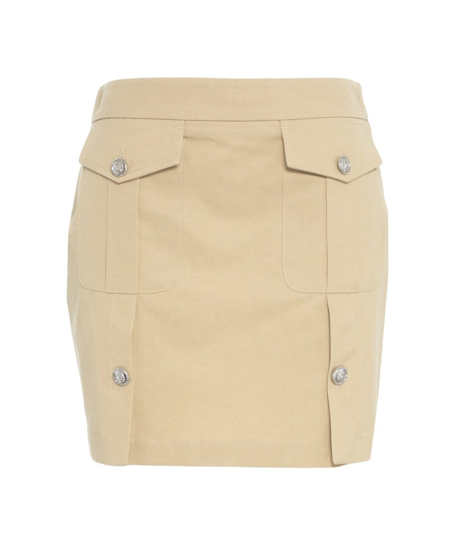Liu Jo Mini Skirt With Flap Pockets