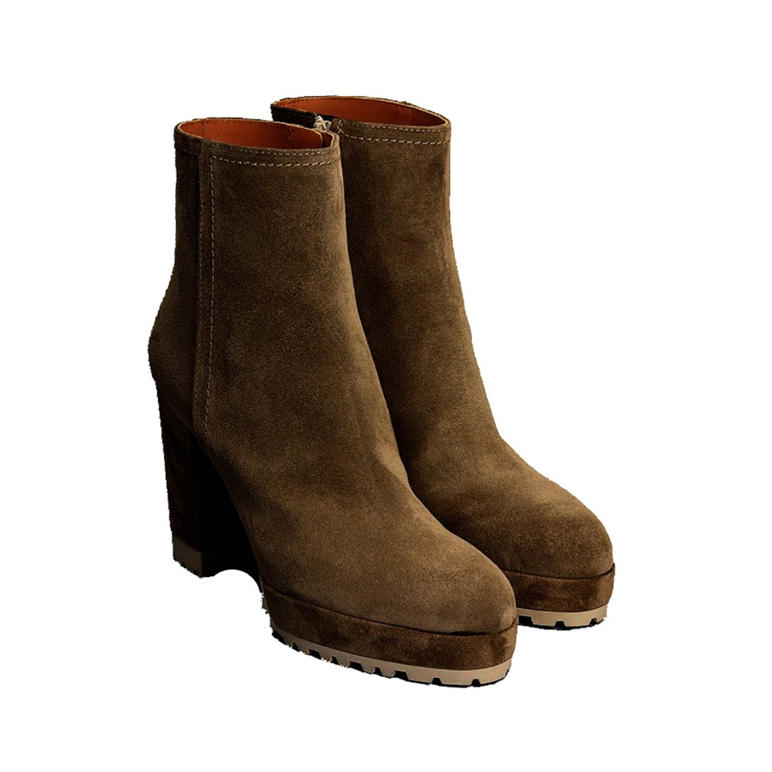 Roberto Festa Brown Suede Ankle Boots