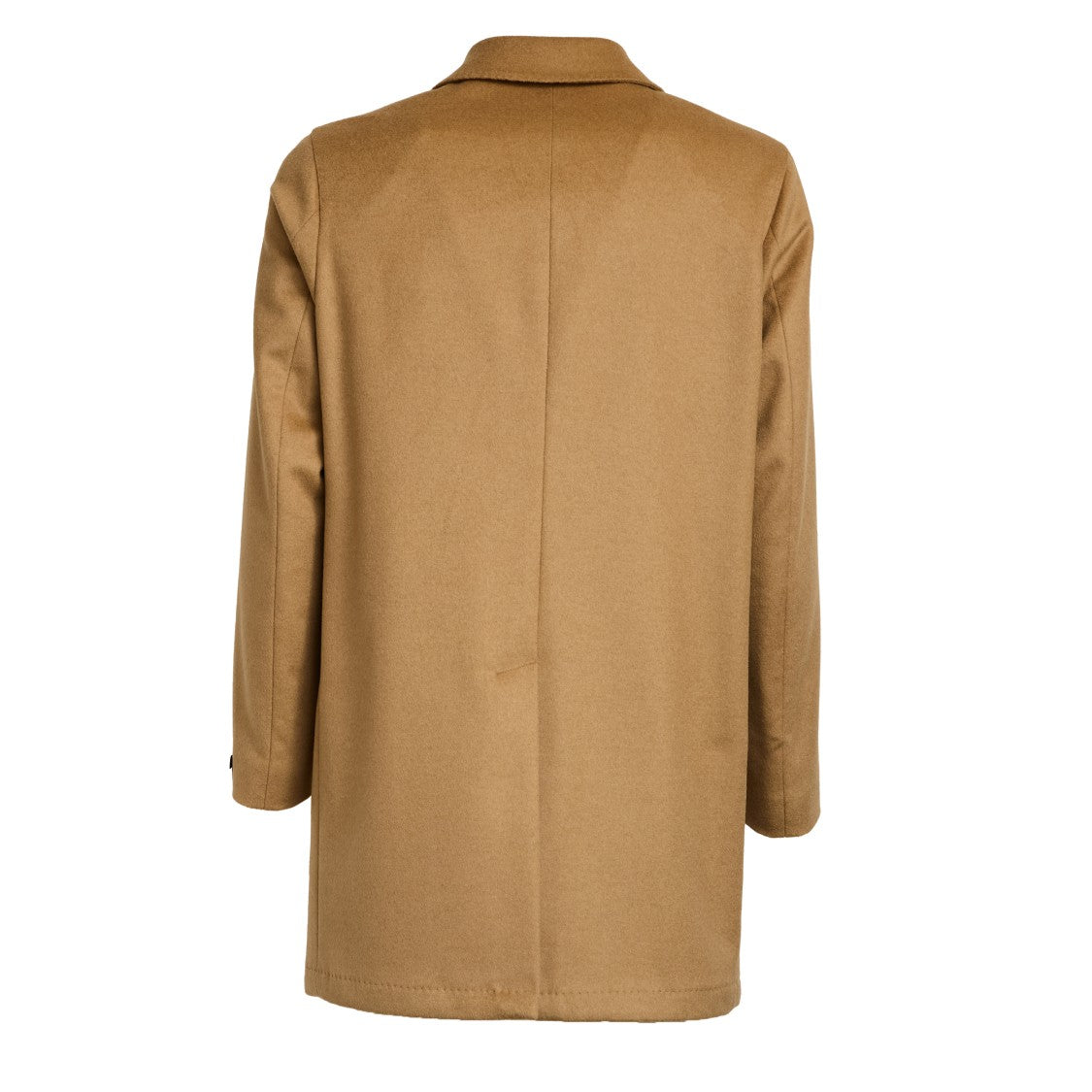 Sartoria Latorre Short Cashmere Blend Coat With Button Closure And Flap Pockets