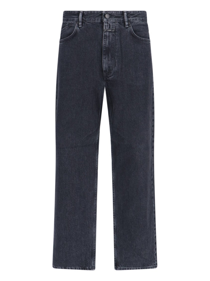 Closed "Springdale" Wide-Leg Jeans – Black