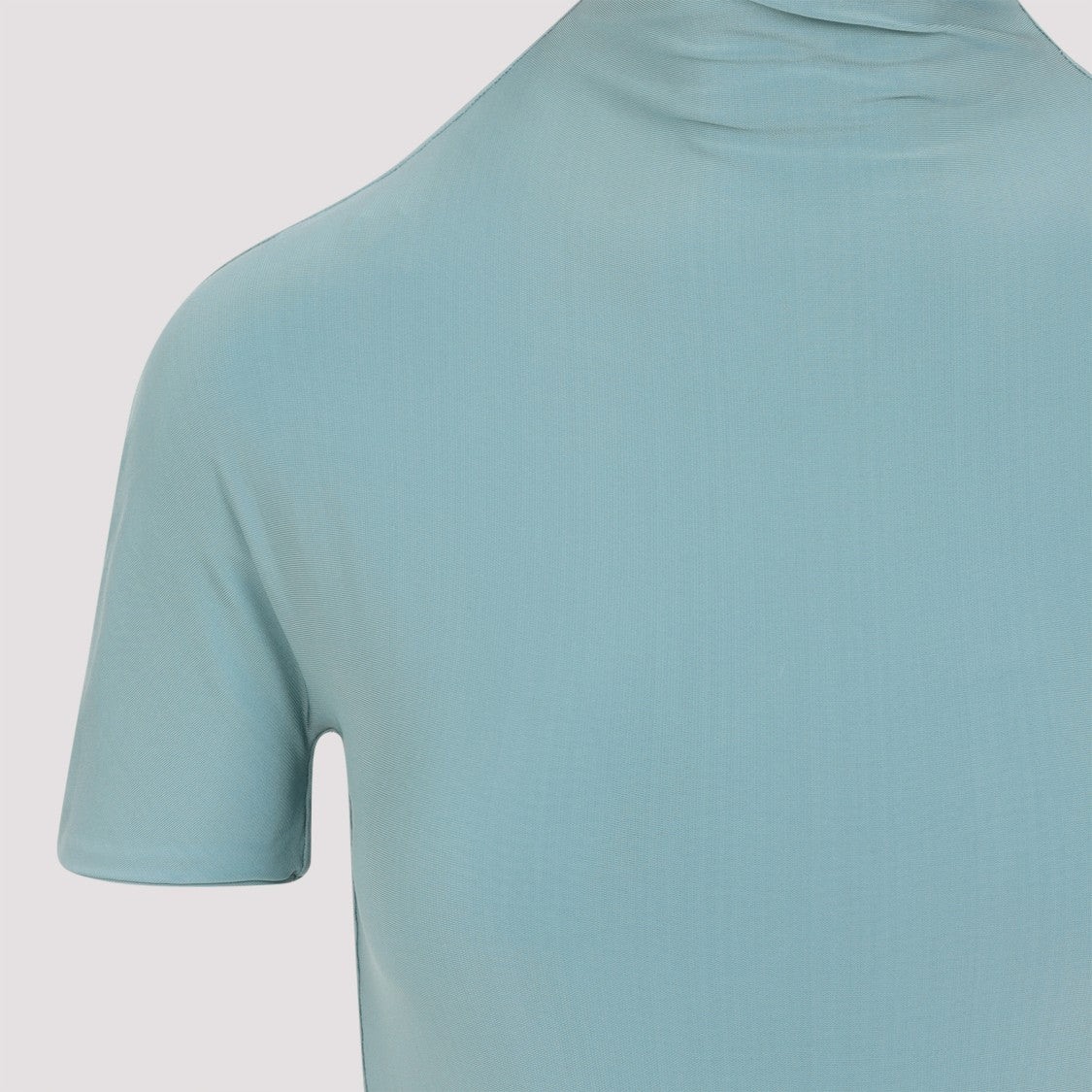 Alaïa Gathered Waist Midi Dress In Viscose Blend