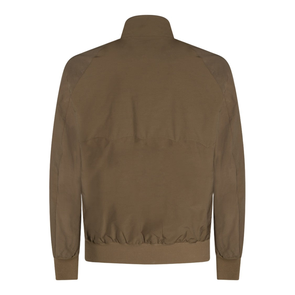 Baracuta Brown Casual Jacket With High Stand Collar