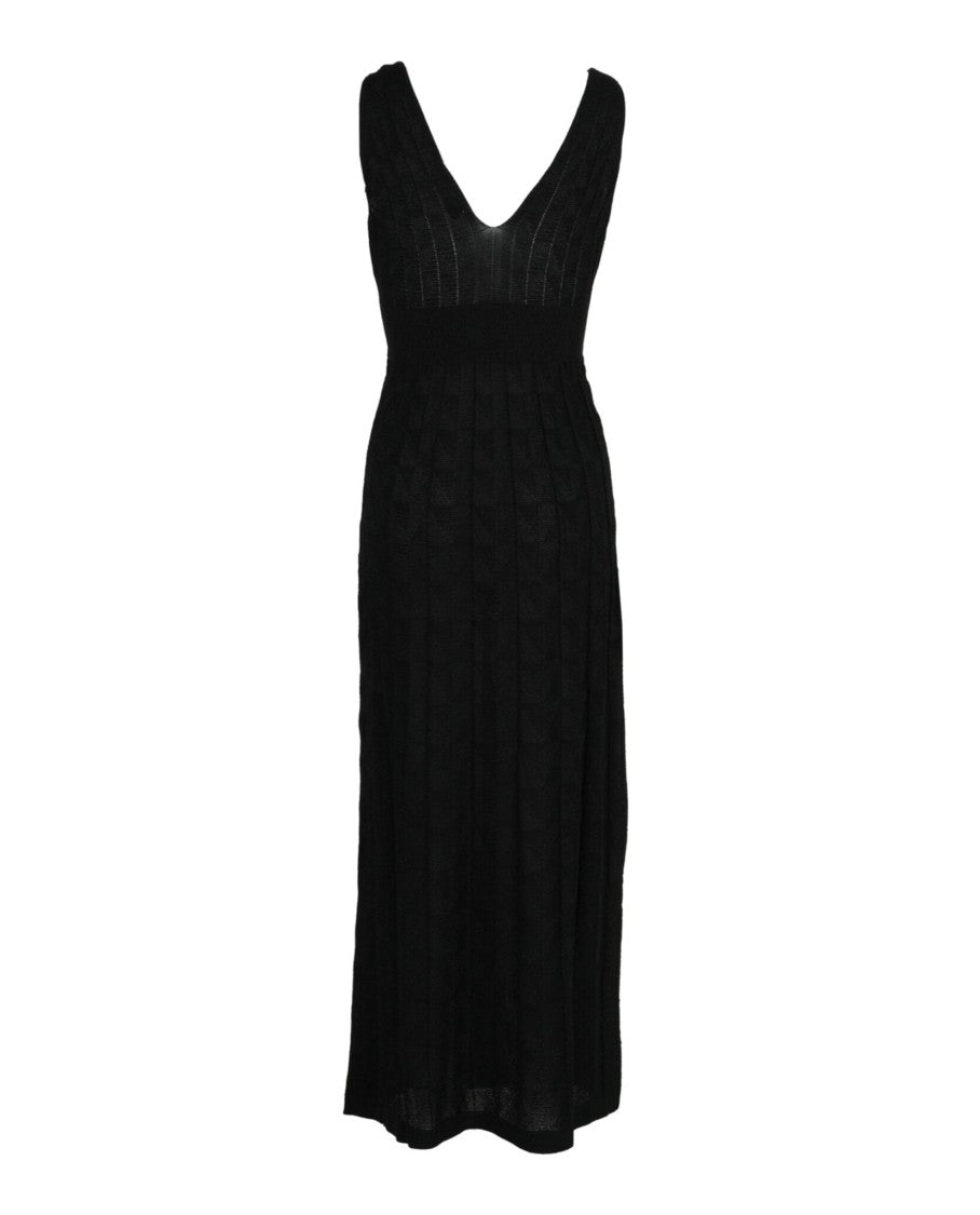 M Missoni Sheer Metallic Maxi Dress