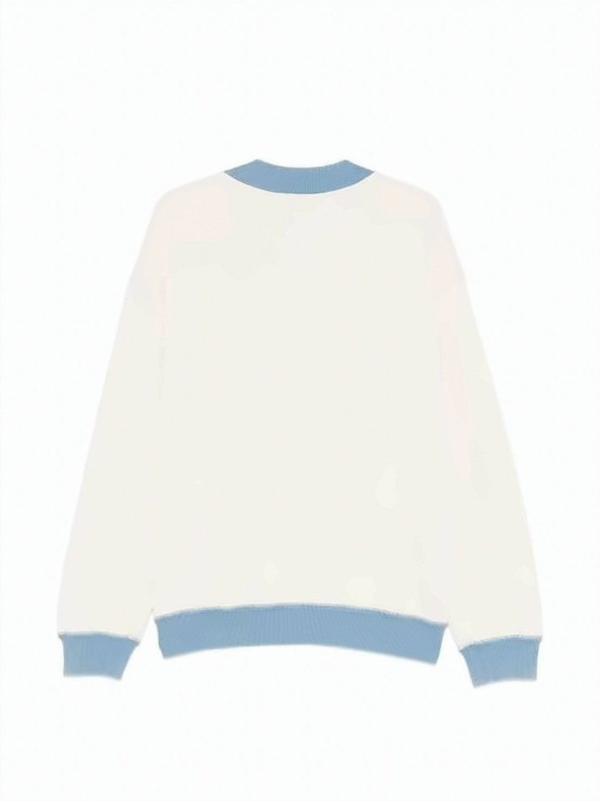 Isabel Marant Relaxed-Fit Long-Sleeve Pullover Top With Ribbed Details