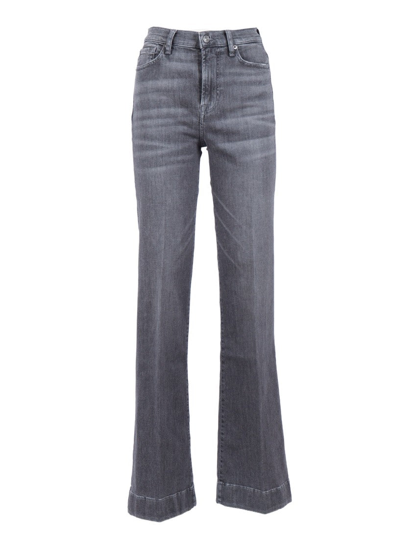 7 For All Mankind Soho Grey Modern Dojo Jeans
