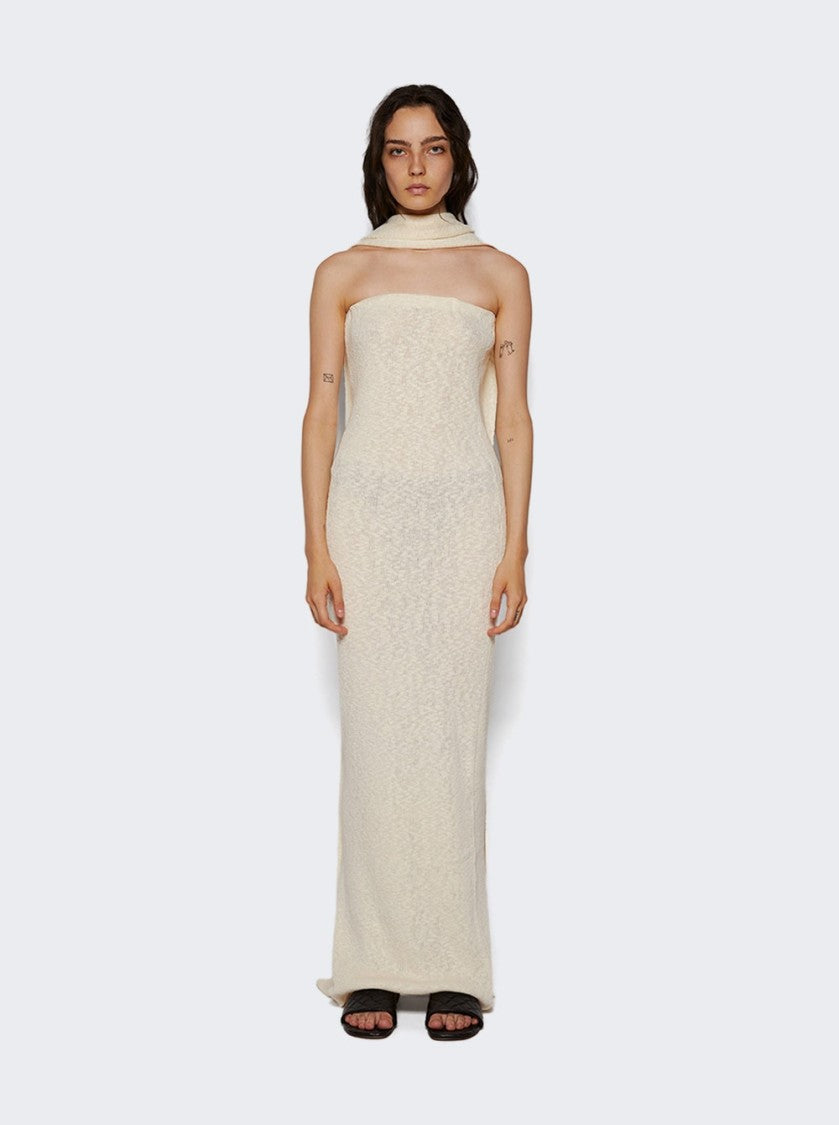 Magda Butrym Knit Tube Scarf Dress
