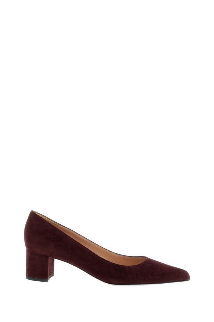 Gianvito Rossi Brown Suede Gianvito Rossi Pumps With Block Heel