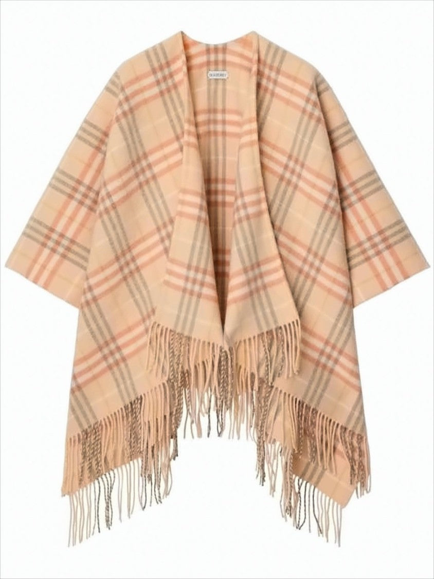 Burberry Oversized Wool And Cashmere Blend Scarf