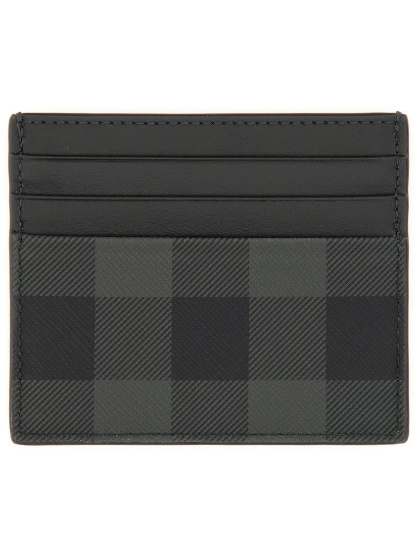 Burberry Card Holder With Classic Check Pattern