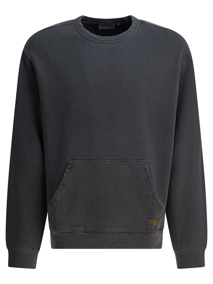 Carhartt Wip Crewneck Sweatshirt With Balloon Cut And Distressed Finish