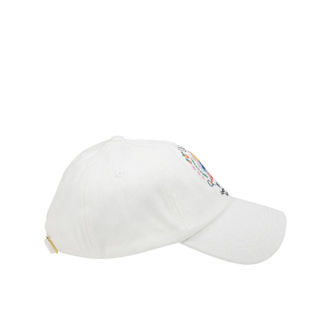 Casablanca Mountain-Embroidered Cotton Cap With Adjustable Strap