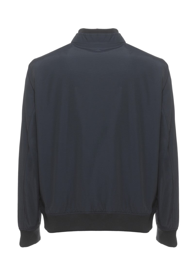 Woolrich Blue Spring Lewis Cotton Bomber