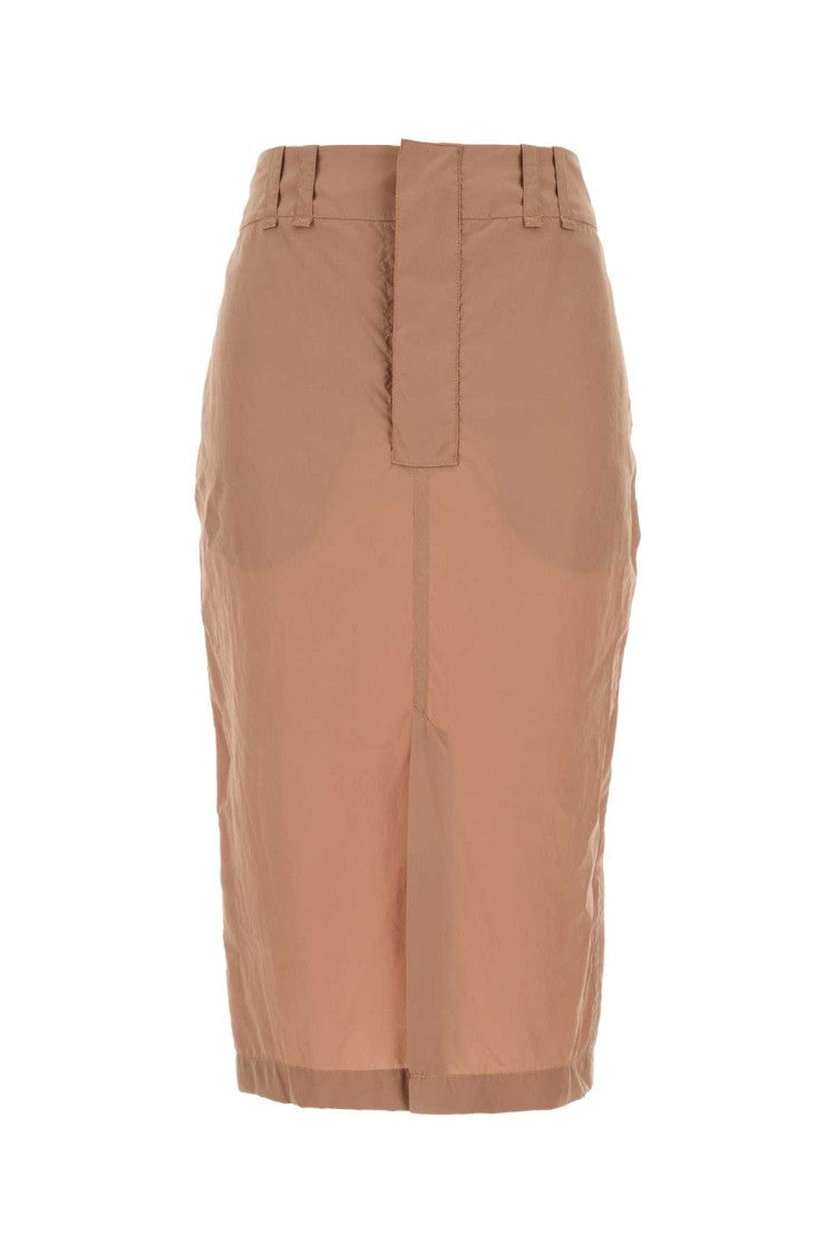 Saint Laurent Skin Pink Crepe Skirt