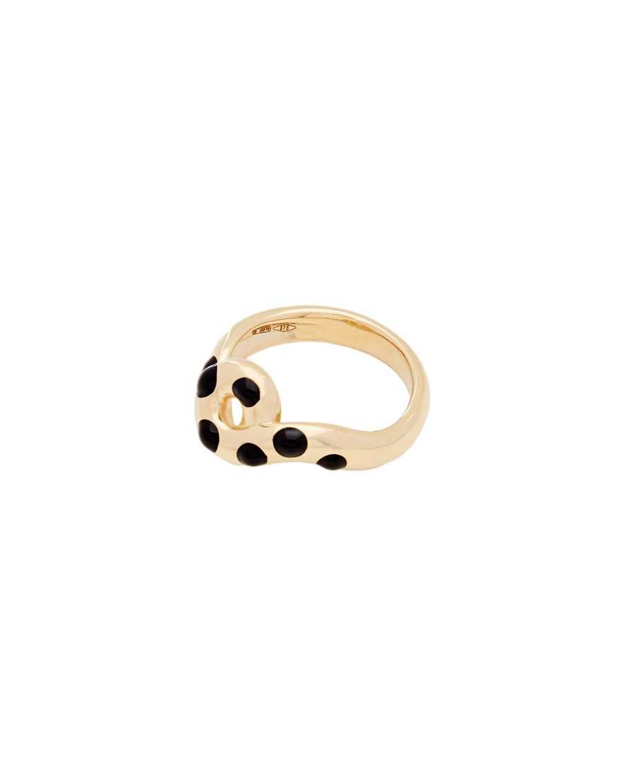 Bea Bongiasca Chonky Wave Polka Dots Ring