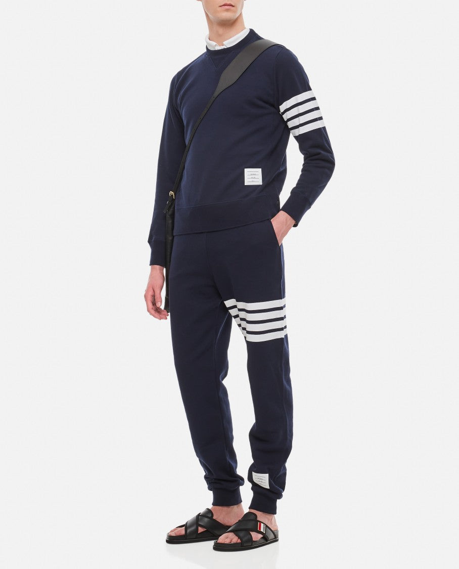 Thom Browne Classic Loopback 4-Bar Sweatpants