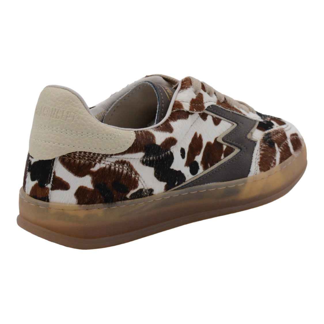 Moaconcept Animal Print Sneakers With Translucent Sole