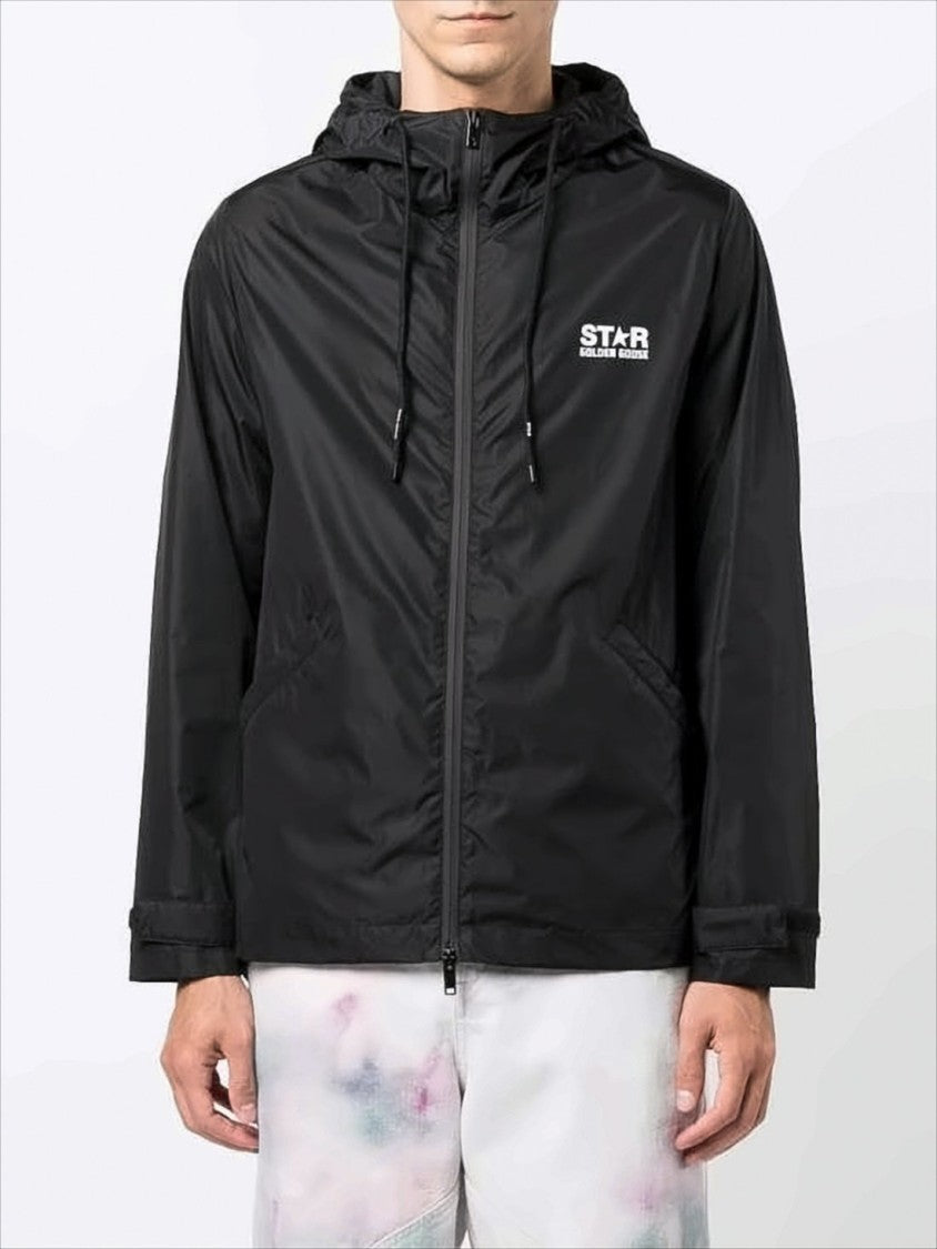 Golden Goose Dari Star Graphic Windbreaker Jacket
