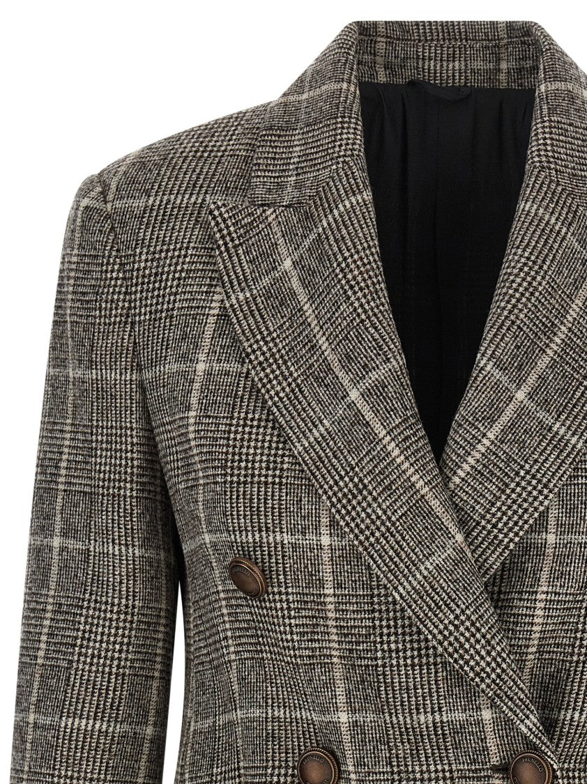 Brunello Cucinelli Prince Of Wales Blazer