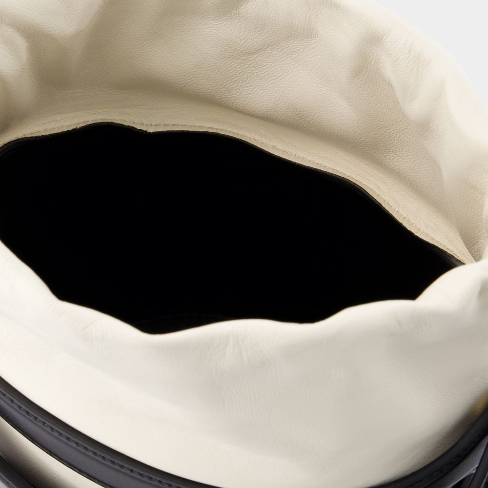 Alexander Mcqueen Rise Bag - Leather - Black/Ivory