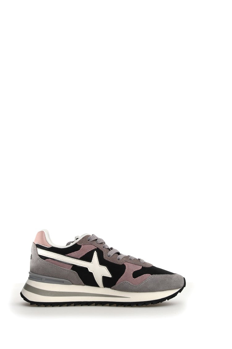 W6yz Animal Print Sneakers With Elevated Sole