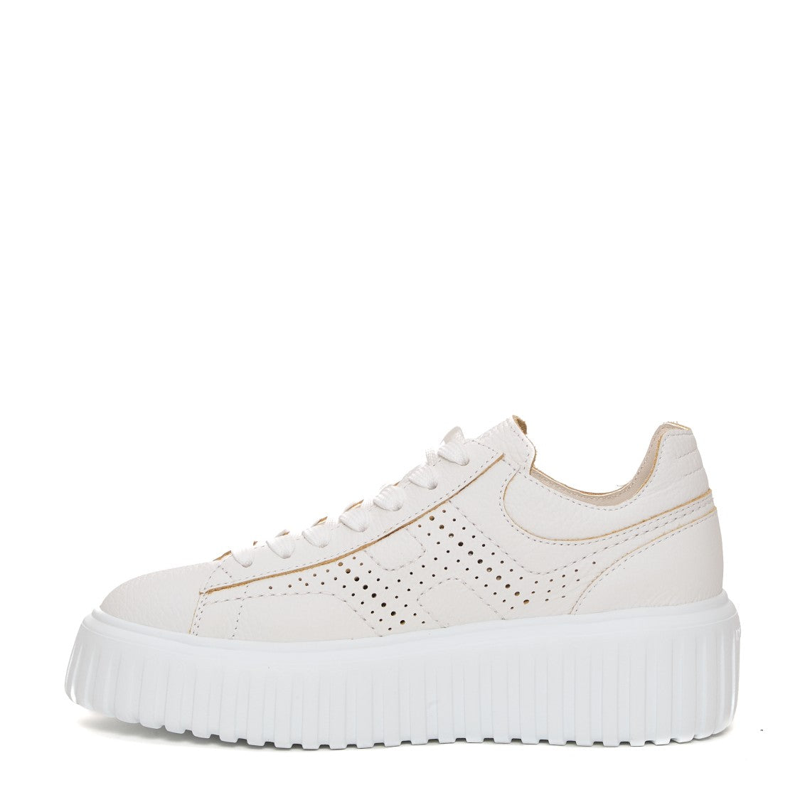 Hogan H Stripes Sneakers With Chunky Platform Sole