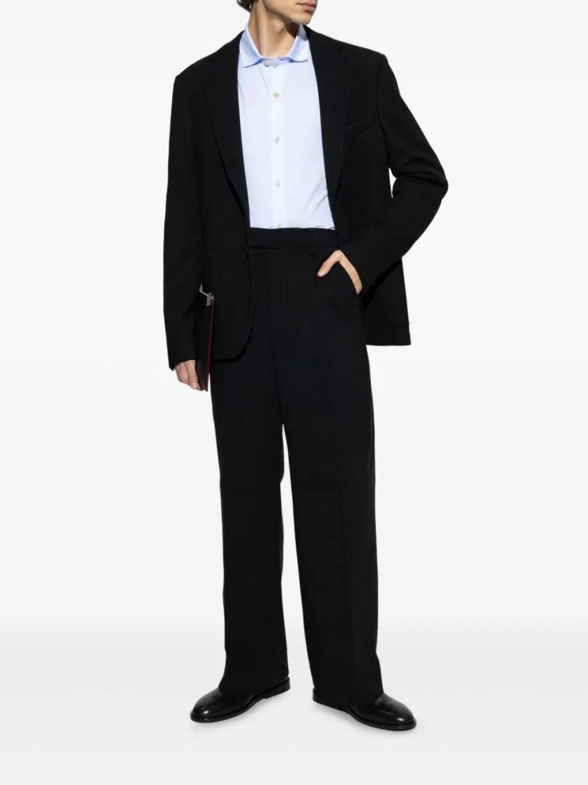 Eleventy Cutaway Collar Shirt