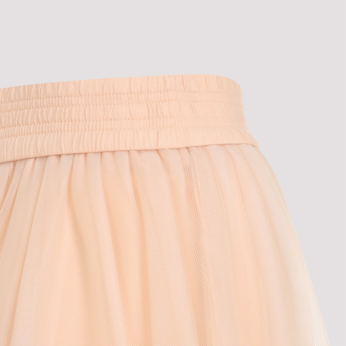 Fabiana Filippi Pink Tulle Midi Skirt