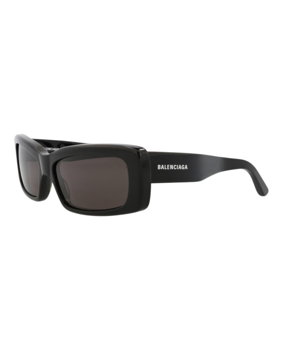 Balenciaga Square-Frame Recycled Acetate Sunglasses