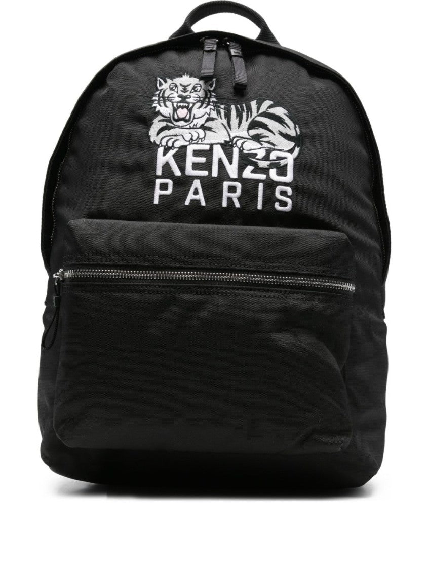Kenzo Versatile Black Bucket Bag
