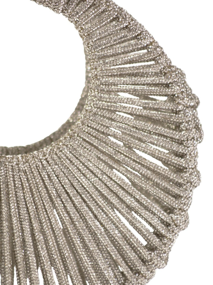 Hibourama Jaya - Jewellery Bag Studded With Crystals