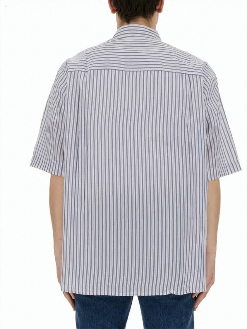 Isabel Marant Relaxed Fit Striped Short-Sleeved Shirt