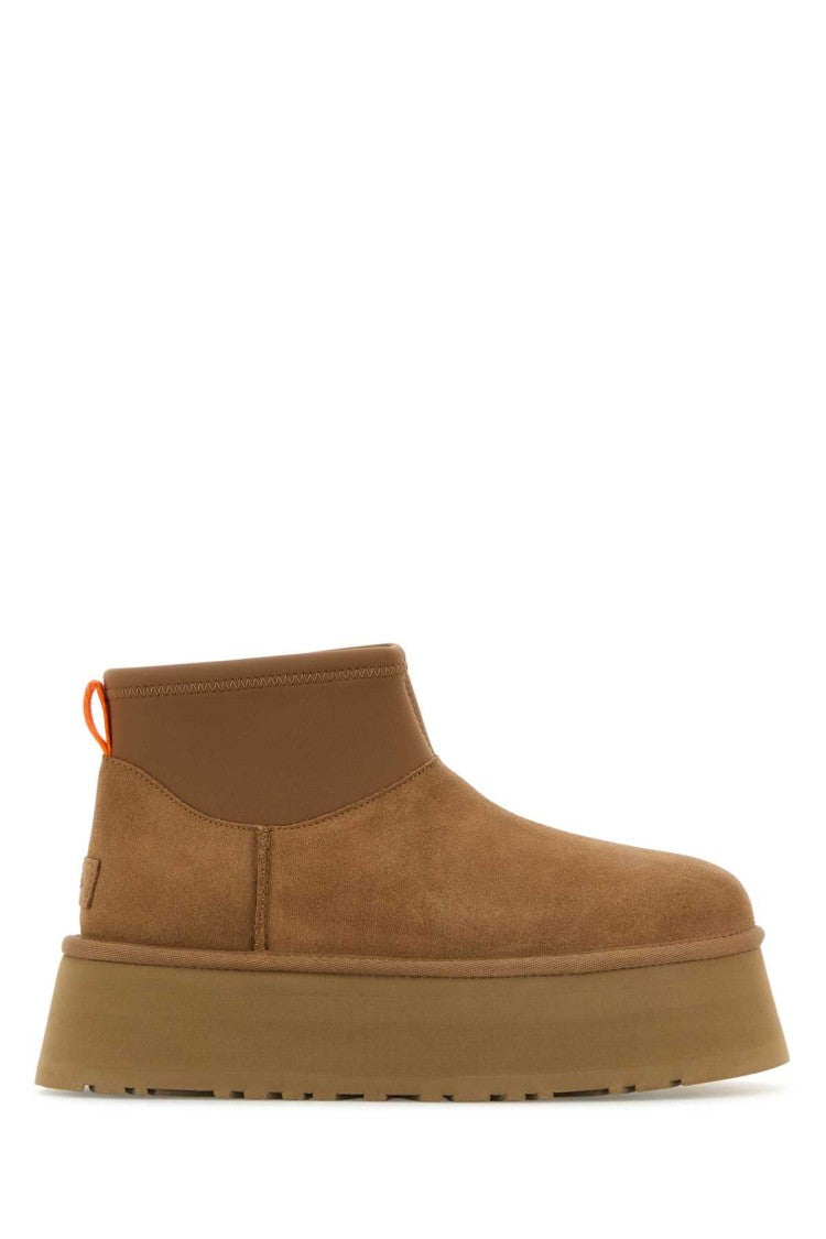 Ugg Camel Suede Mini Dipper Ankle Boots