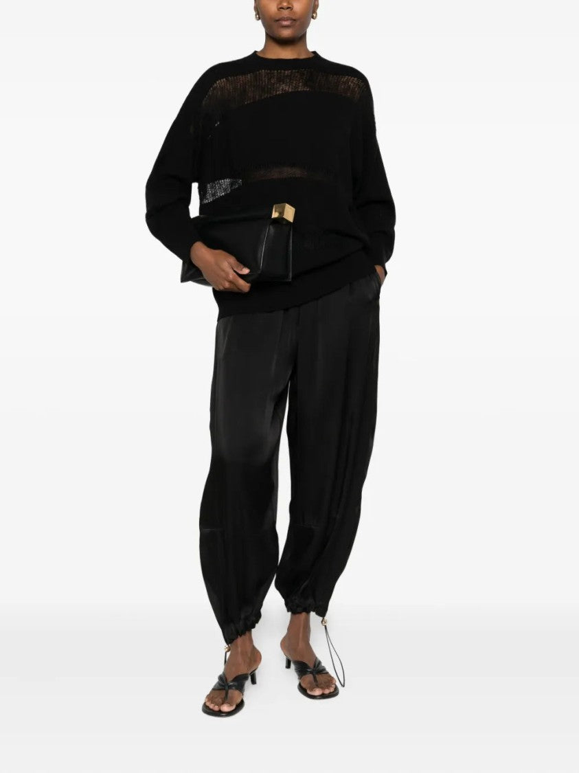 Fabiana Filippi Mesh-Panel Sweater