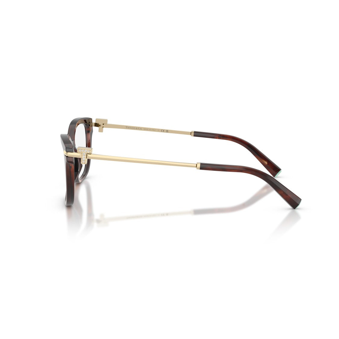 Tiffany & Co. 0Tf2288b Tortoiseshell Acetate Rectangle Sunglasses