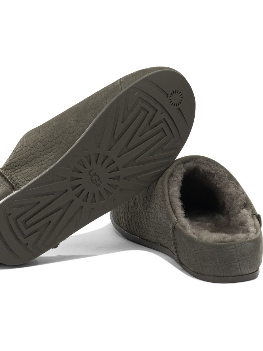 Ugg Textured Leather Slip-On Loafers