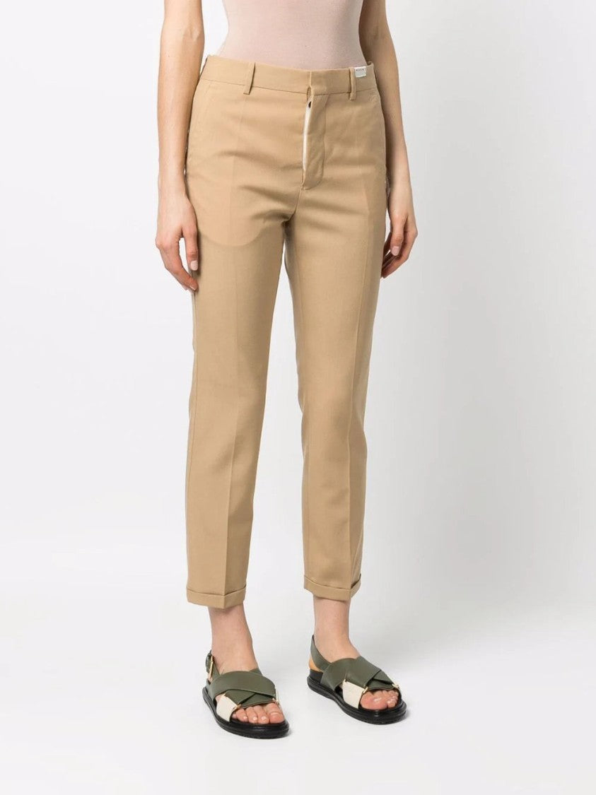 Marni Mid-Rise Straight-Leg Trousers
