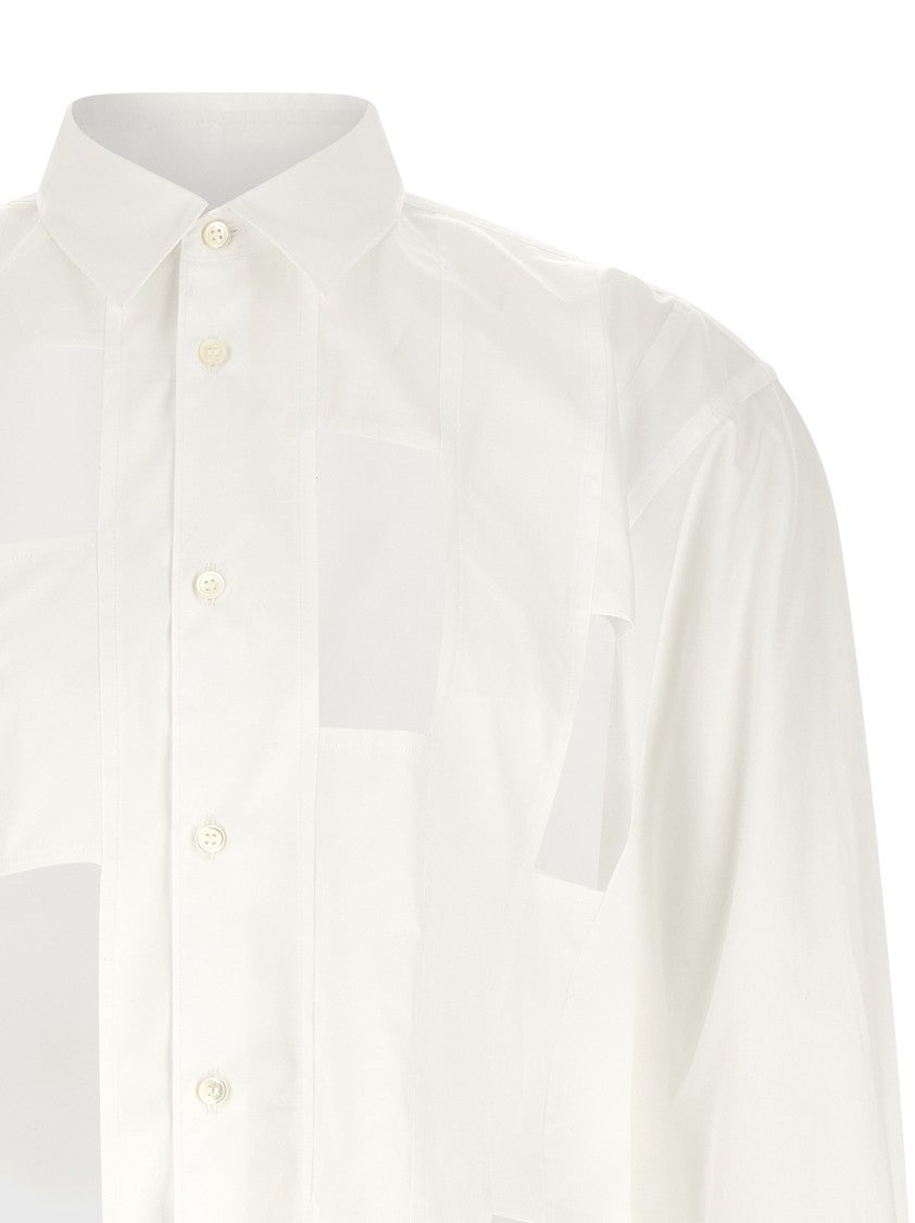 Comme Des Garçons Geometric Cut-Out Shirt