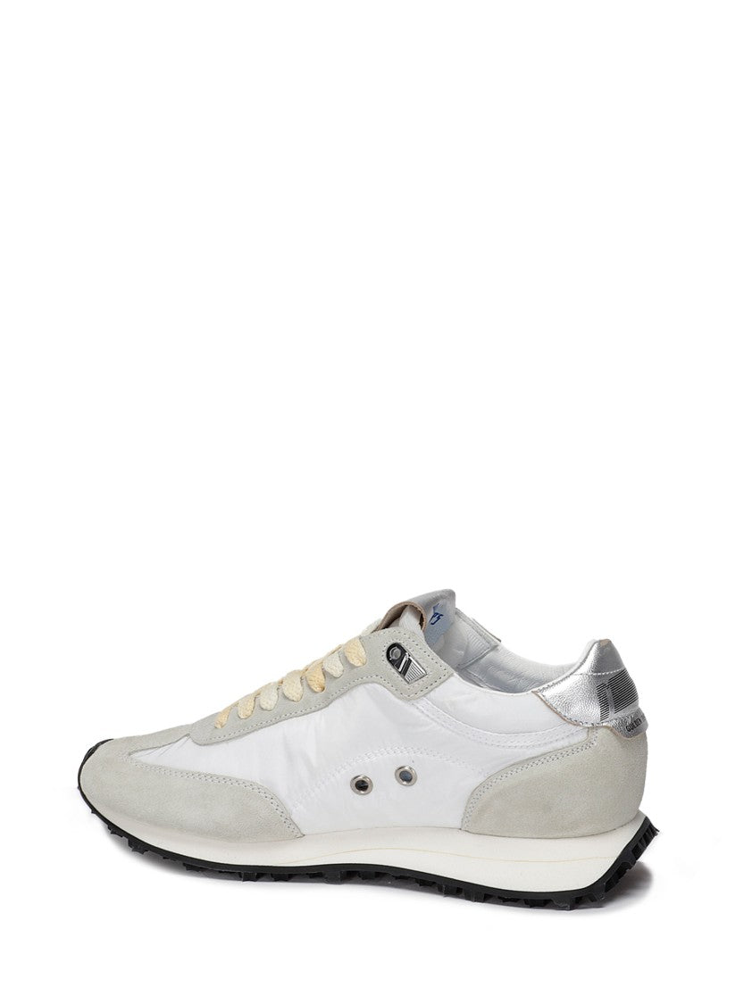 Golden Goose Nylon Sneakers With Beige Suede Inserts