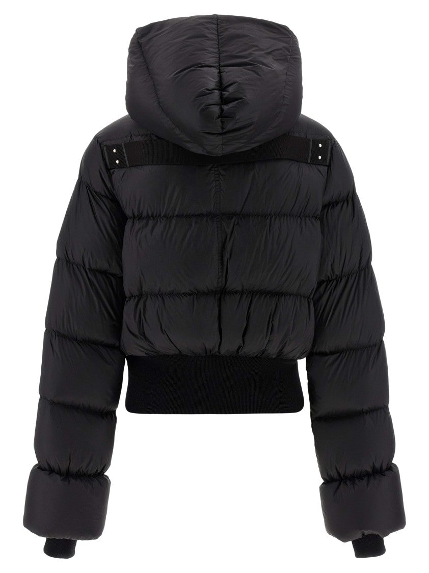 Rick Owens Quilted Nylon Bomber Jacket