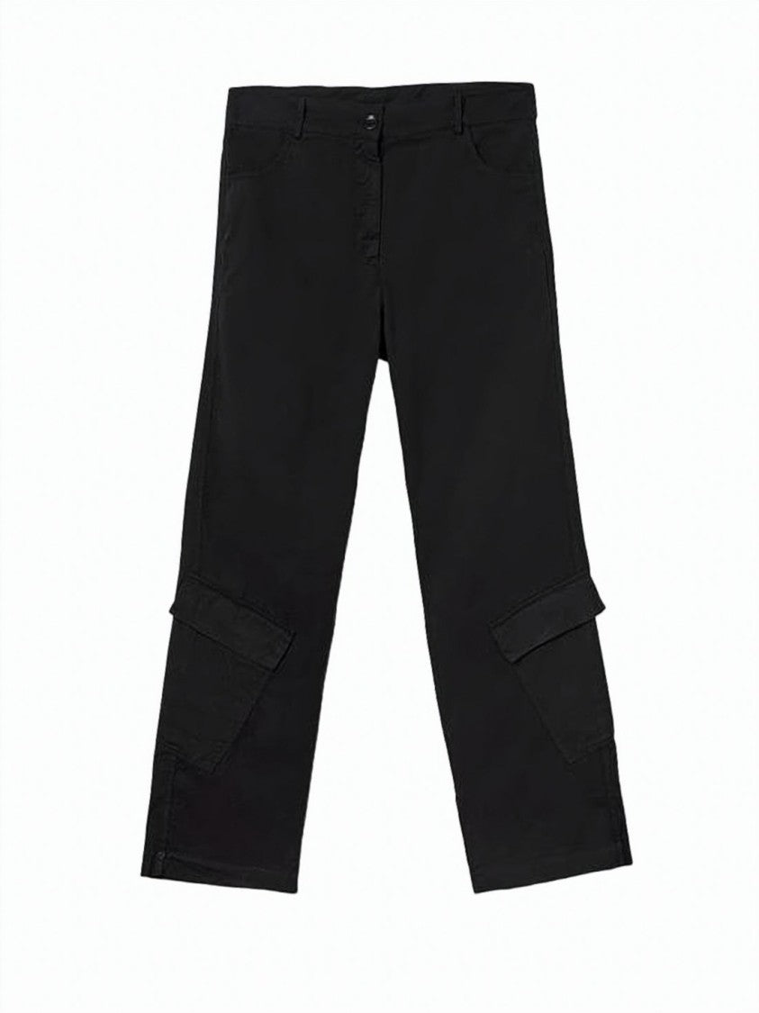 Gimaguas Straight-Leg Pants With Utilitarian Flap Pockets