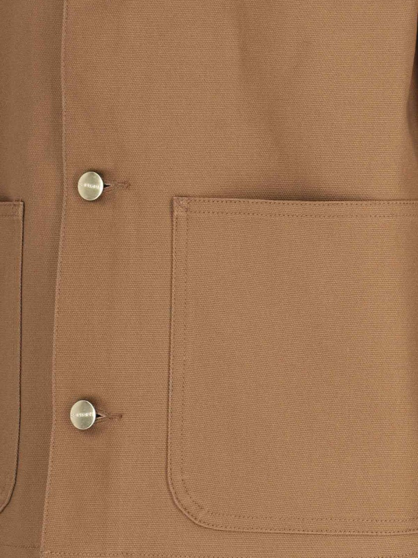 Carhartt Wip Brown Detroit Cotton Jacket