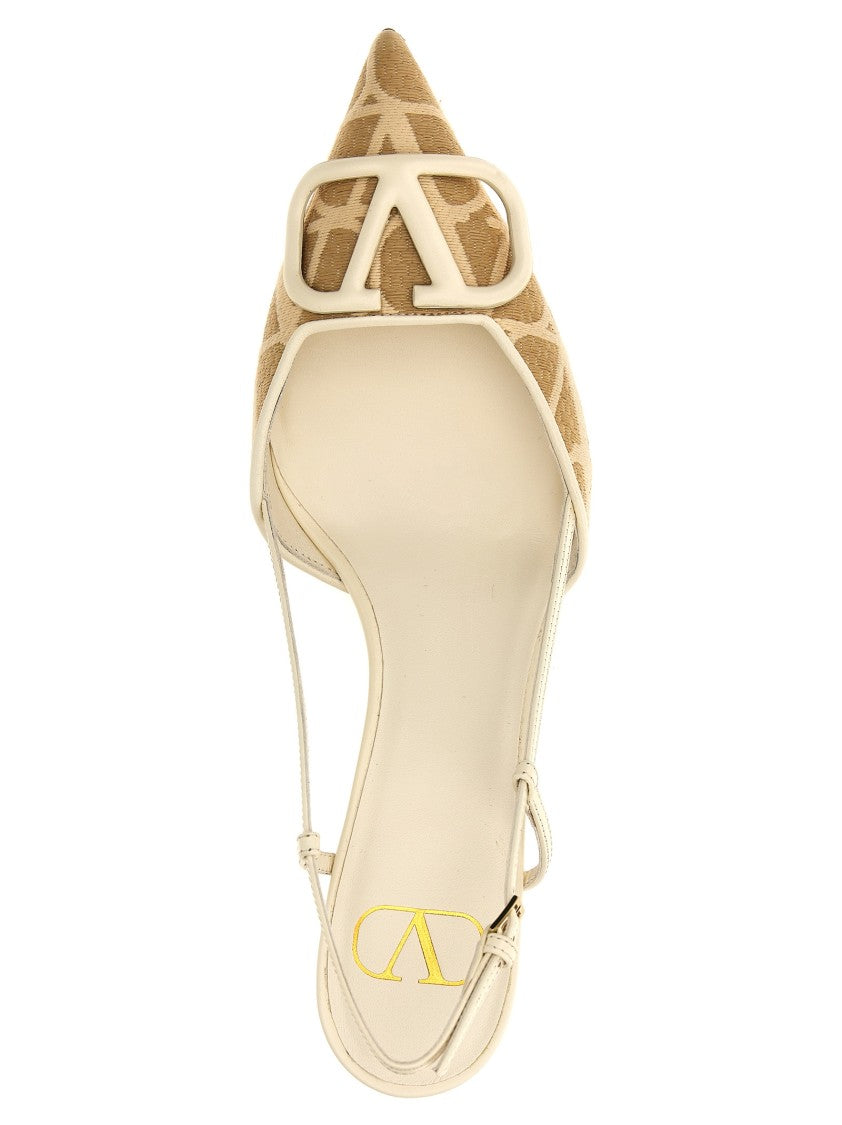 Valentino Garavani 'Vlogo Signature' Slingbacks