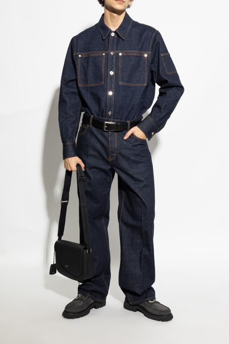 Ferragamo Cocoon Leather Loafers