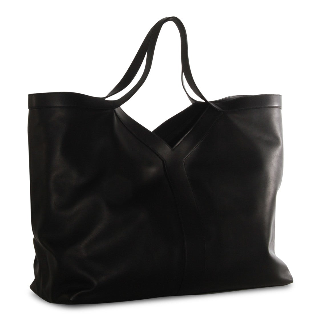 Saint Laurent Y Maxi Top Handle Bag With Distinctive Y-Shape Design