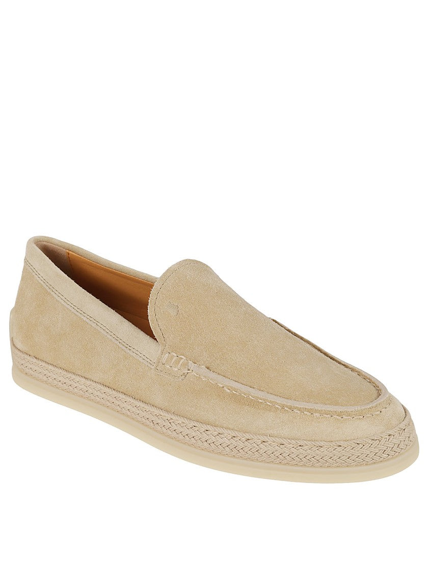 Tod's Suede Slip-On Moccasins