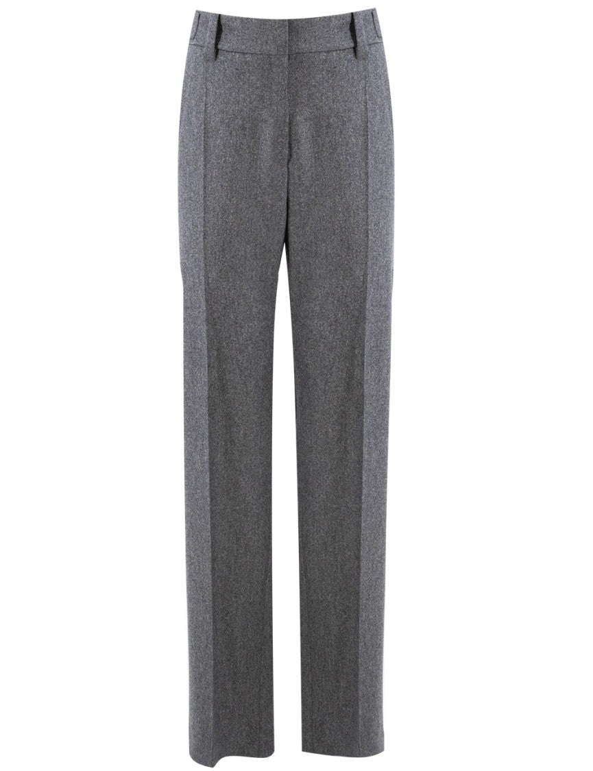Brunello Cucinelli Tapered Virgin Wool Trousers
