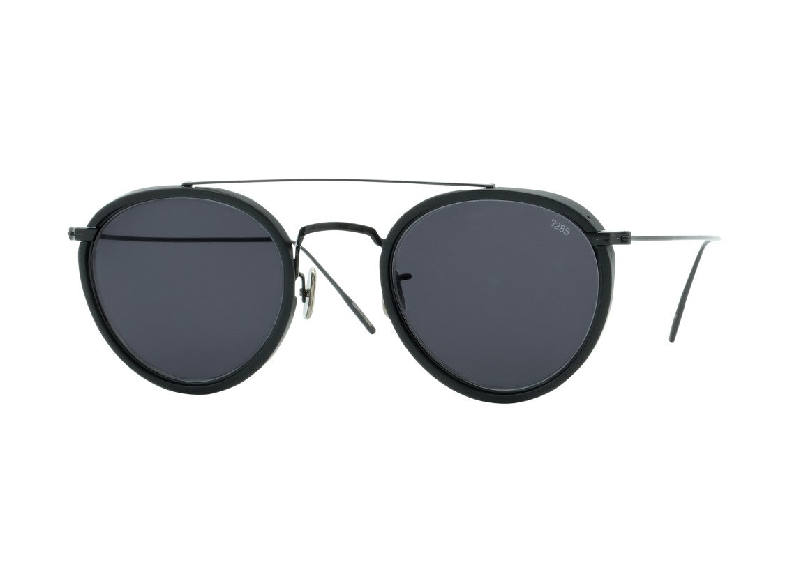 Eyevan 762 Large Thin Metal Round Sunglasses