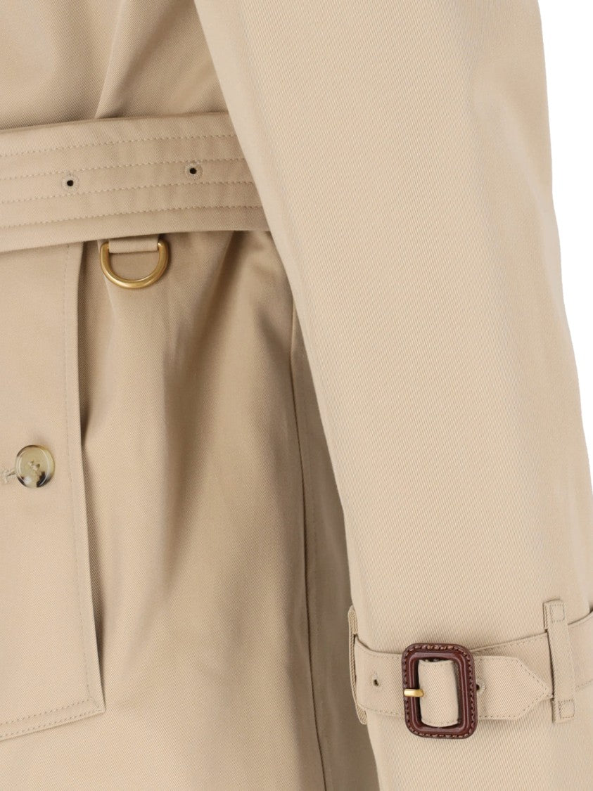 Burberry 'The Kensington' Trench Coat – Beige