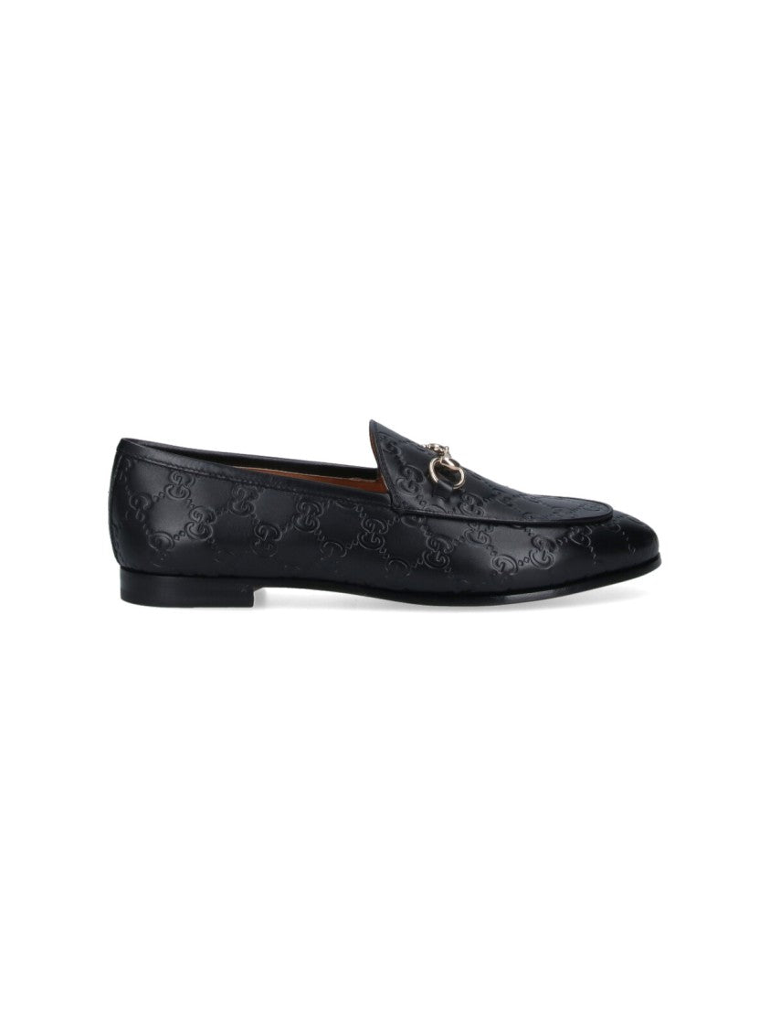 Gucci "Jordaan" Loafers – Black