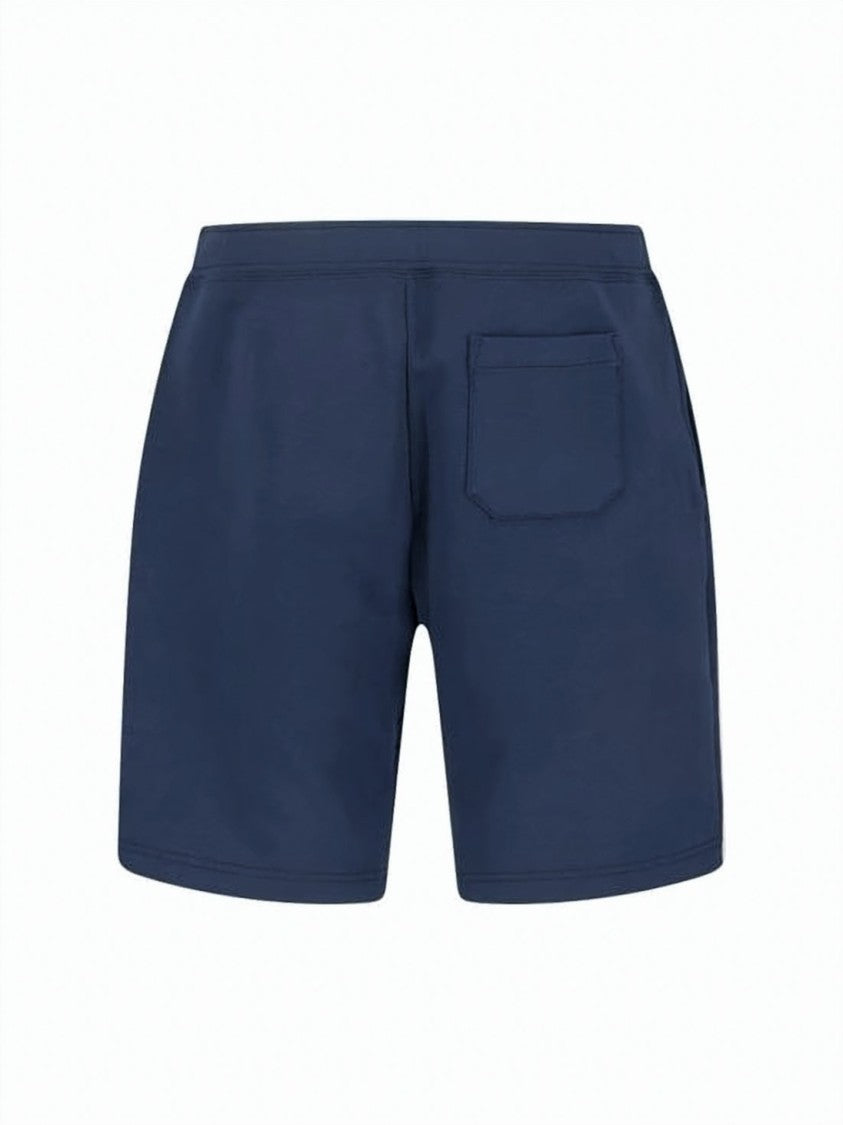 Polo Ralph Lauren Blue Drawstring Shorts With Embroidered Logo